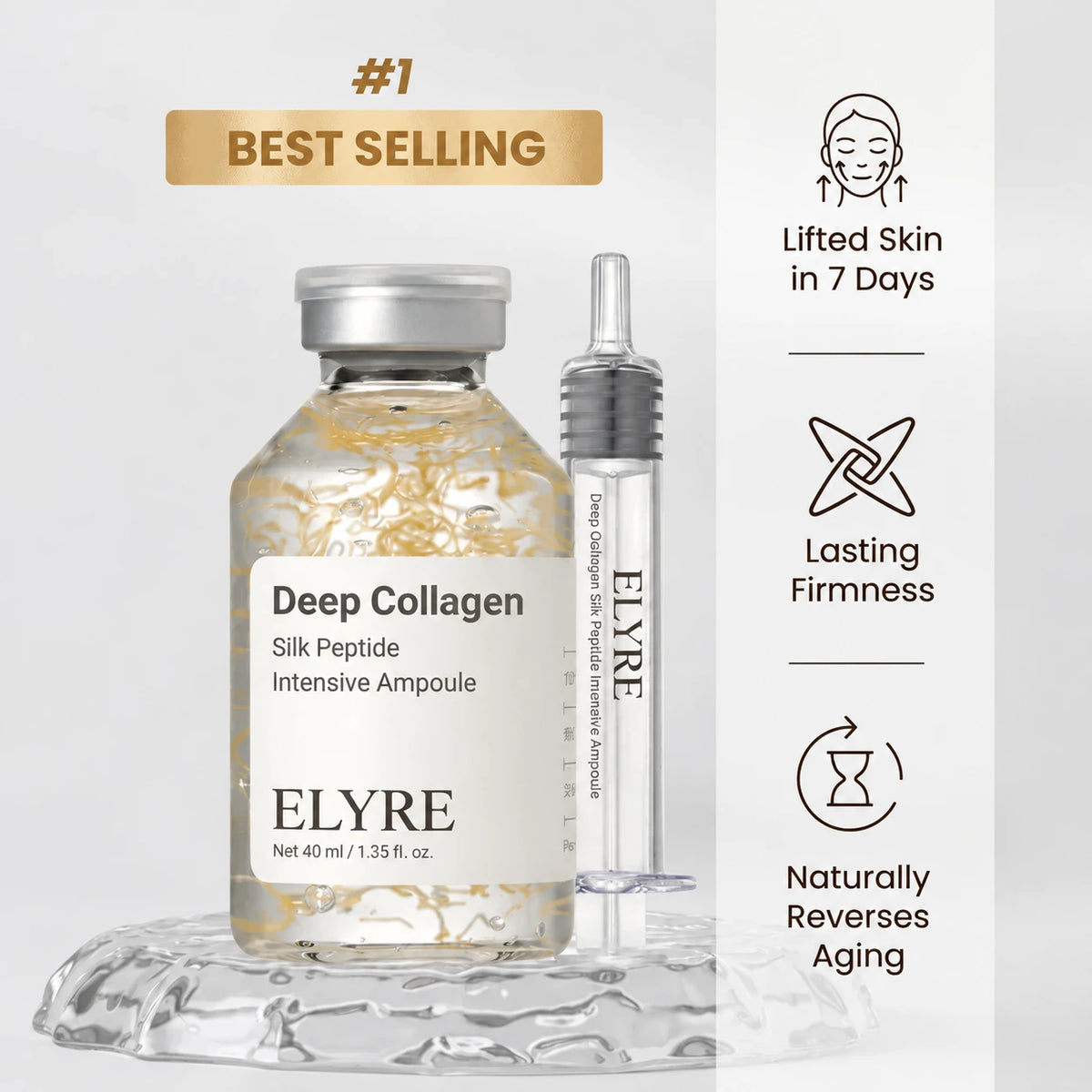 Korean Silk Deep Collagen Ampoule